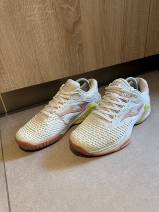 Zapatillas Padel Joma Ace Pro Mujer Blanco/Rosa