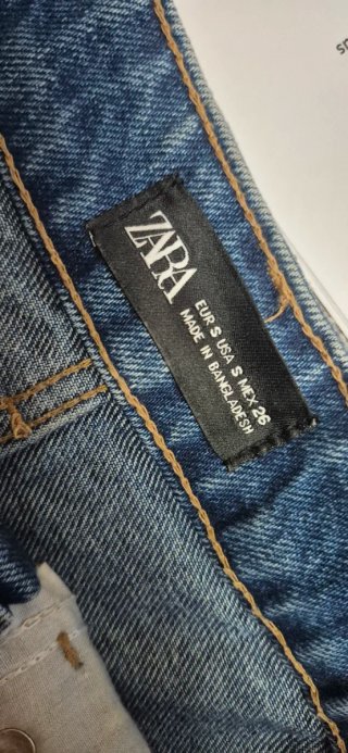 Falda vaquera mini Zara