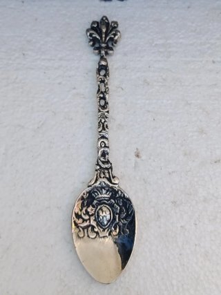Set 3 Cucharas Antiguas Decorativas