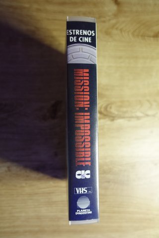 VHS Mission Impossible Tom Cruise