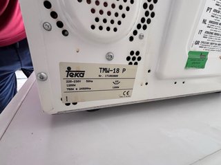 Microondas blanco TEKA
