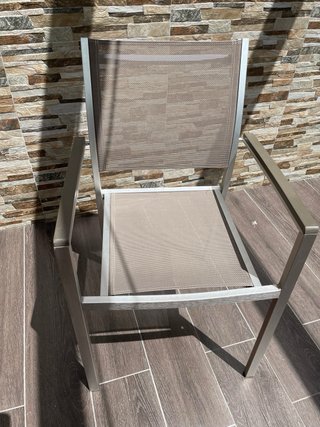 Conjunto mesa y 6 sillas jardín