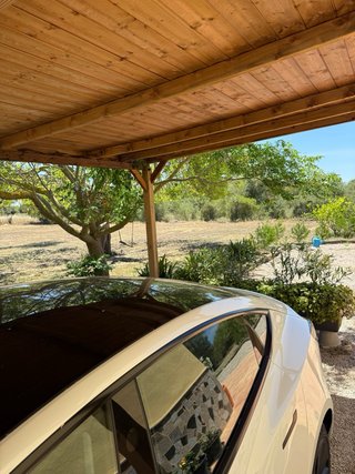 Cubierta de madera 3x5m (1 año)