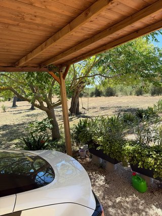 Cubierta de madera 3x5m (1 año)