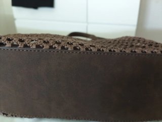Bolso Parfois marrón con detalles dorados
