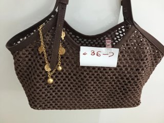 Bolso Parfois marrón con detalles dorados