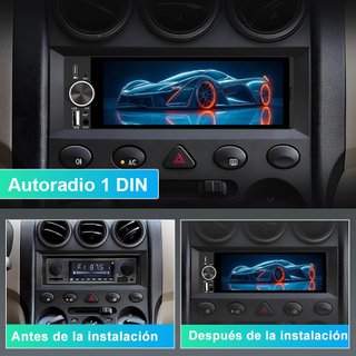 Radio Coche Junsun 1 DIN Universal 6.36