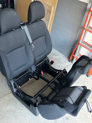Asiento Doble Furgoneta Renault Trafic