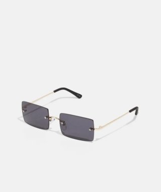 Gafas de sol doradas y amarillas y negras , verdes