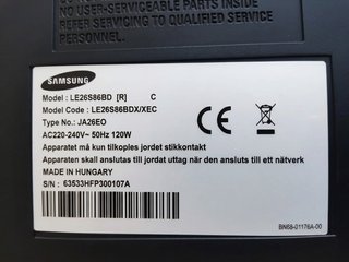 TV Samsung 26 HD Ready