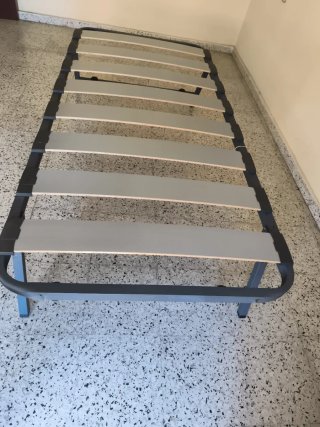 Somier 190x90 patas plegables arrastre