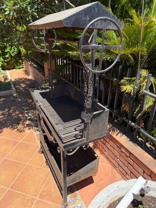 Barbacoa de forja hierro