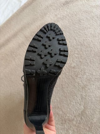 Botines Calvin Klein Mujer Negros