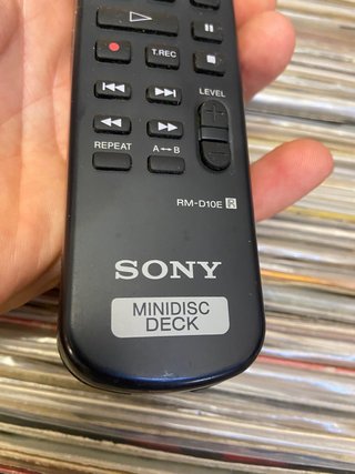 Mando a distancia Sony Mini Disc RM-D10E