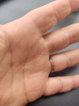 Anillo Plata Antiguo Piedra Roja