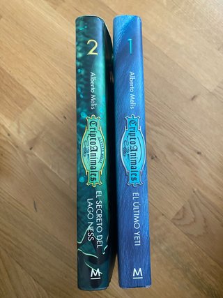 Lote de 2 libros: criptoanimales