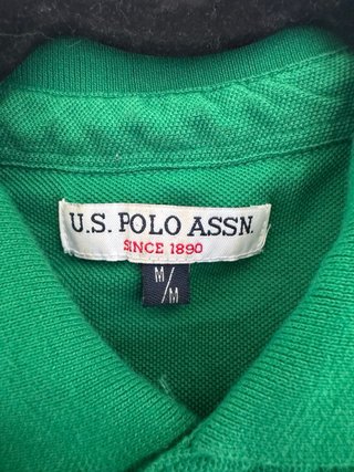 Polo U.S. Polo Assn. verde Talla M