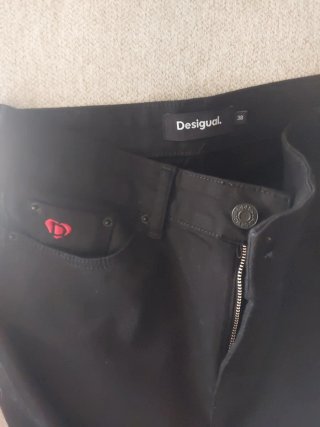 Pantalón Desigual Negro