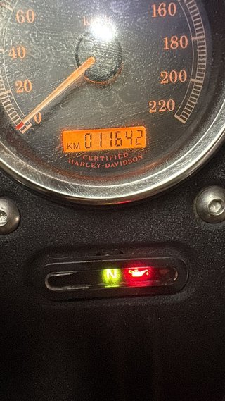 Harley Davidson Dyna Street Bob 2006 Negro Mate
