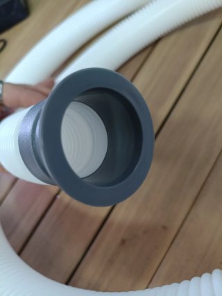 Manguera Bestway 3m ø38mm Gris/Blanco