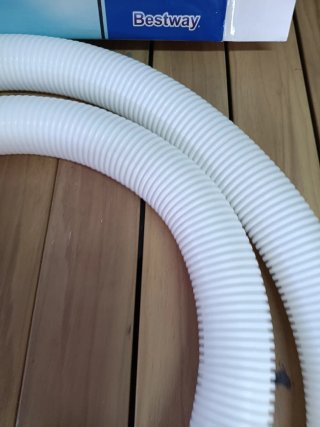 Manguera Bestway 3m ø38mm Gris/Blanco