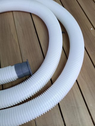 Manguera Bestway 3m ø38mm Gris/Blanco