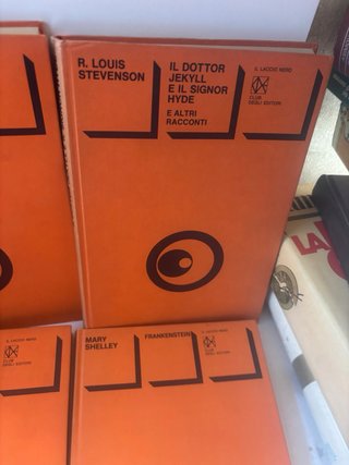 Lotto di 9 libri vintage anni 70 Il laccio nero