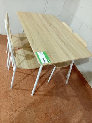 Tavolo da cucina con 4 sedie