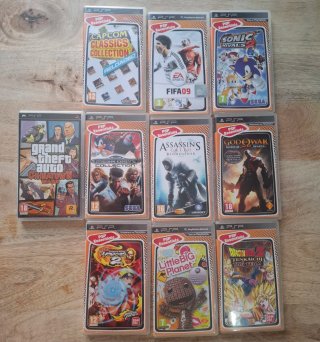 Lote 10 Cajas PSP vacias