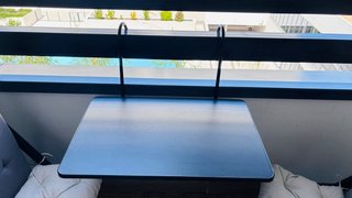 Tavolo sospeso per balcone in metallo