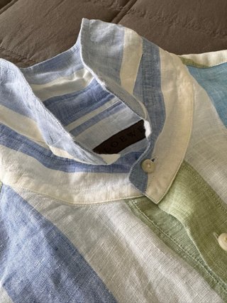 Camisa unisex larga Lino Rayas Loewe