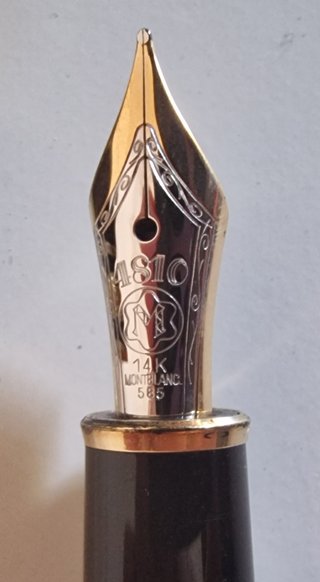 Pluma Estilográfica Montblanc Negra