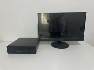 Monitor asus + ordenador de sobremesa hp