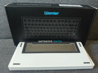 Teclado Mecánico Womier SK75 Blanco
