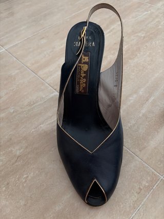 Zapatos de tacón Isabel Madera azul marino t. 39