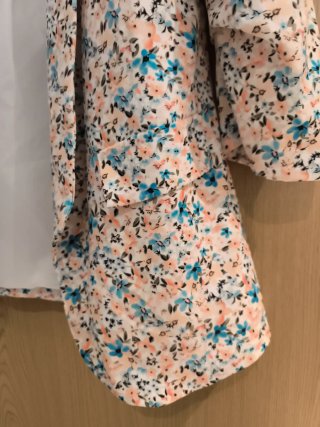 Blazer estampado floral