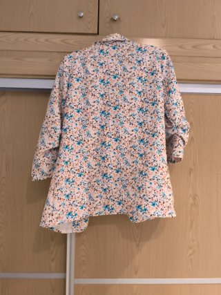 Blazer estampado floral