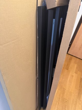 NUEVA Mesa alta negra ikea “MITTZON”