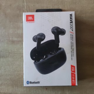 Auriculares JBL Wave 200 TWS Bluetooth Negros