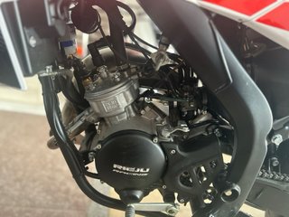 Rieju MRT 50 SM Supermotard Roja y Blanca