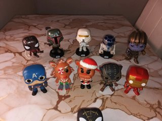 Figuras Funko Pop Marvel y Star Wars