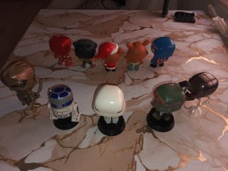 Figuras Funko Pop Marvel y Star Wars