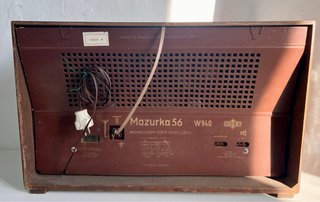 Radio de válvulas Mazurka 56 W940