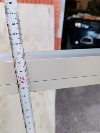 Ventana aluminio plata