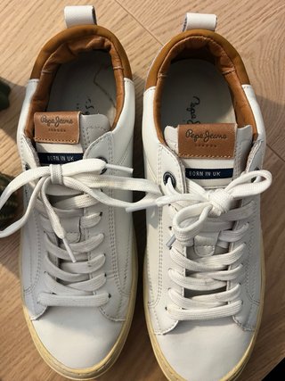 Zapatillas Pepe Jeans Blancas y Marrones