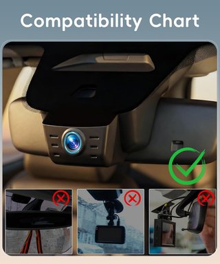 Dashcam 4K Hodozzy para Honda CR-V 23-25