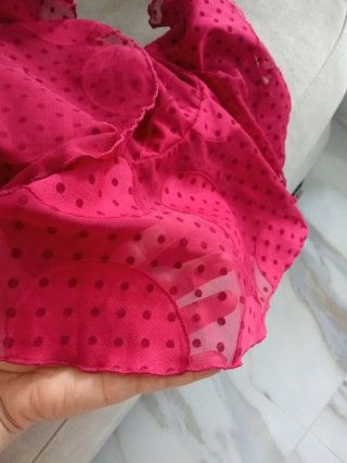 Vestido Flamenca Rojo con Volantes