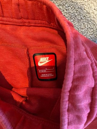 Conjunto Nike Tech Fleece Rojo Sudadera nike tech