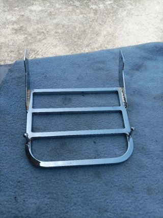 Respaldo Suzuki Intruder C800 Negro/Plata