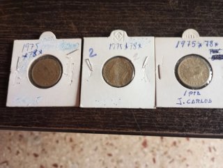 3 Monedas 1 Peseta*78